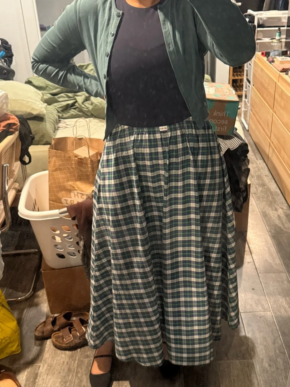 Rat Boi Plaid Dream Skirt
